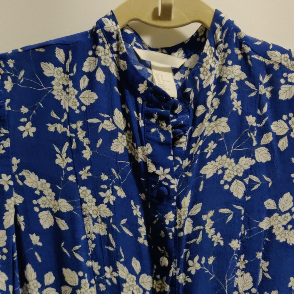 H&M blue floral dress - Picture 5 of 8